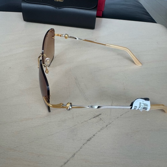 Cartier Pink Gold Gradient Sunglasses - Picture 6 of 12